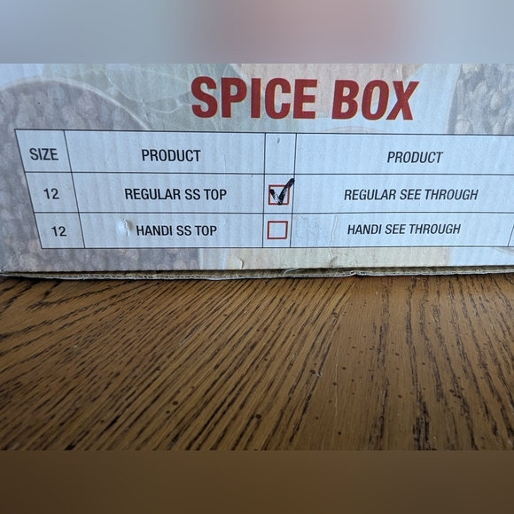 Stainless Steel Spice Box New In Box. - Picture 7 of 7